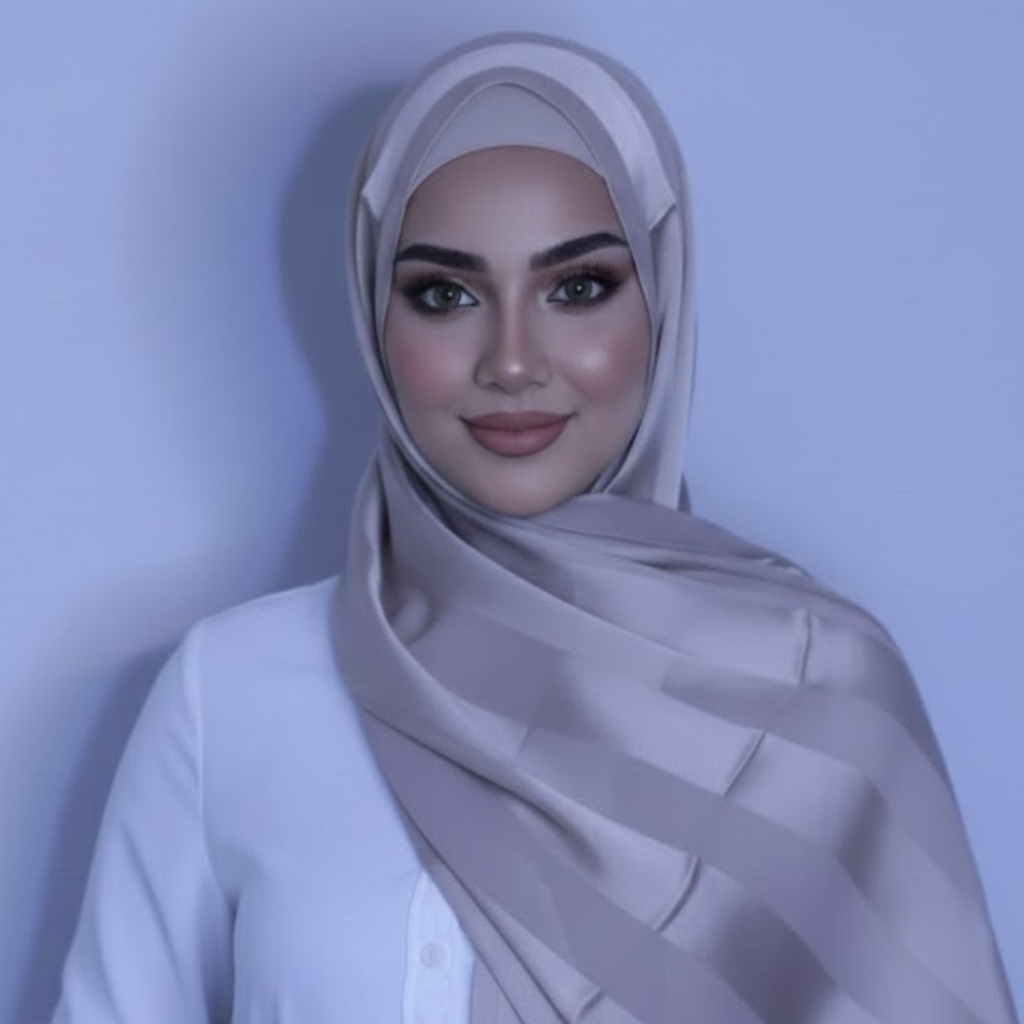 Chiffon and silk blend-Light Nude