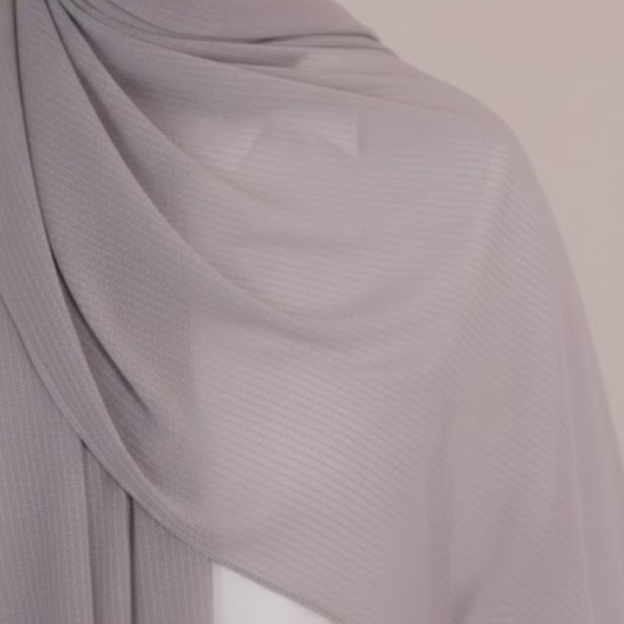 Indonesian Chiffon- Light Grey