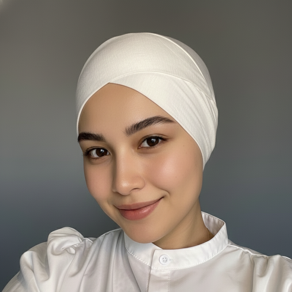 Cross Front, Closed Back - White