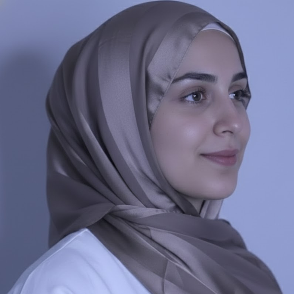 Chiffon and silk blend-Dark Nude