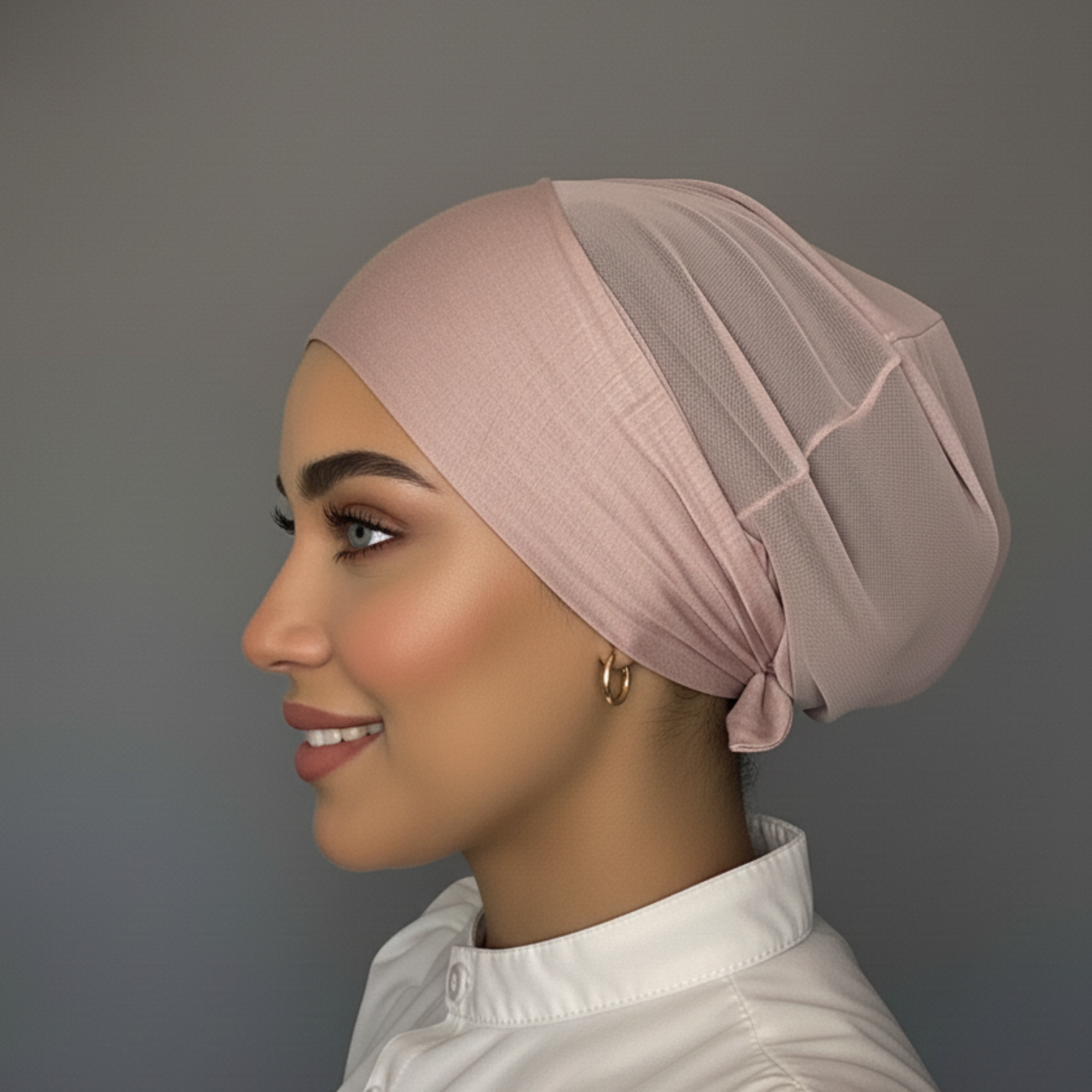 Straight Front, Closed Back - Pink