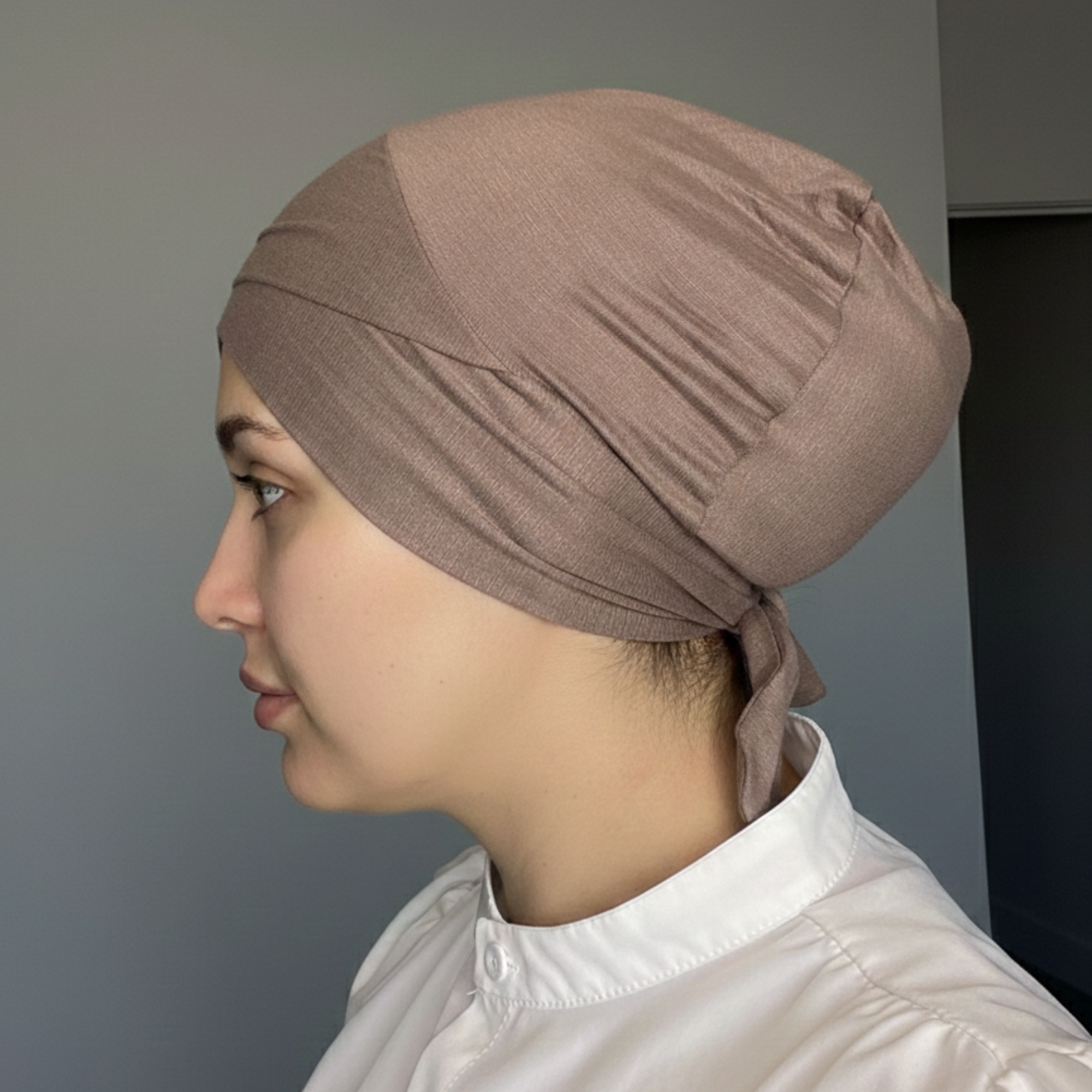 Cross Front, Closed Back - Chocolate Brown