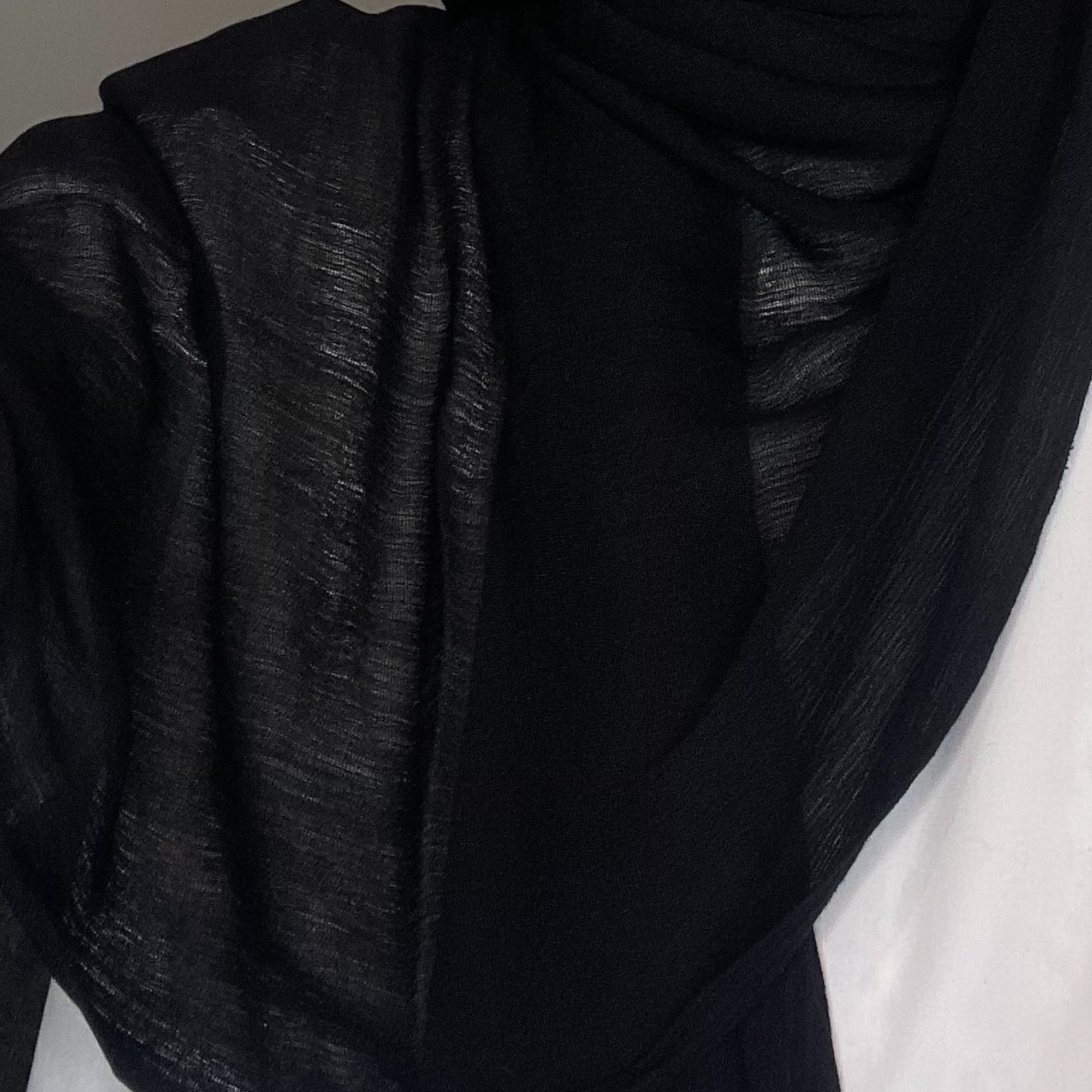 Crease cotton - Black