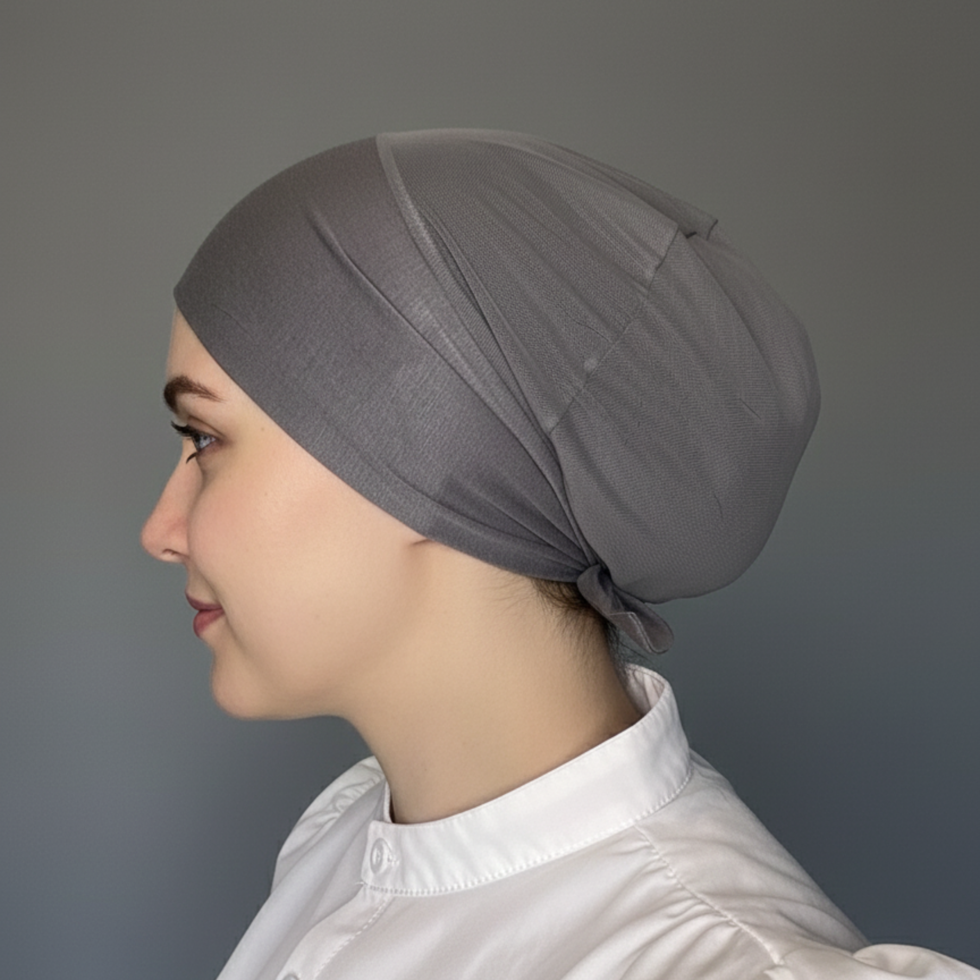 Straight Front, Closed Back - Dark Grey