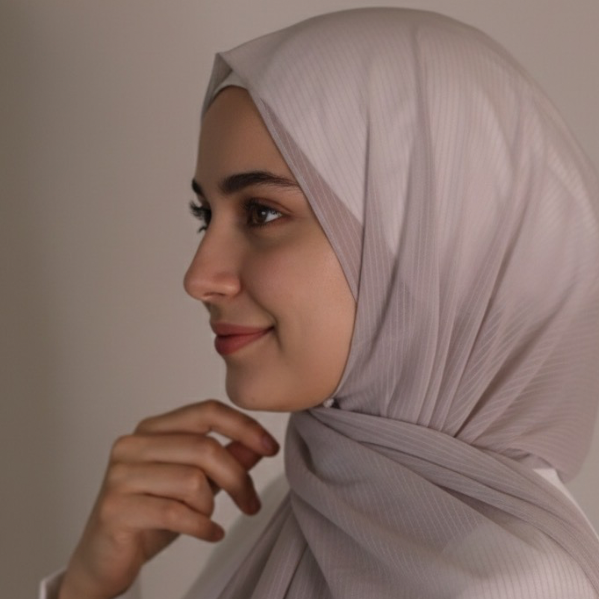 Indonesian Chiffon- Light Powder