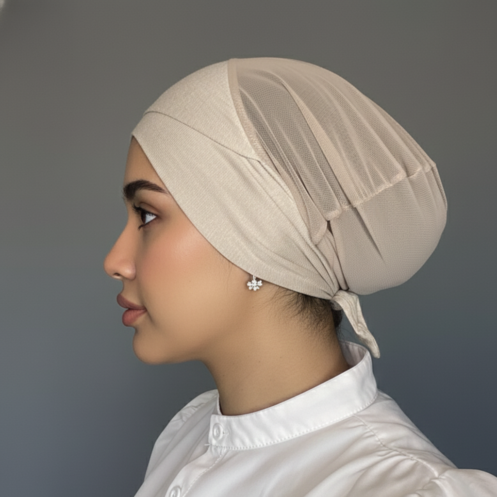 Cross Front, Closed Back - Beige