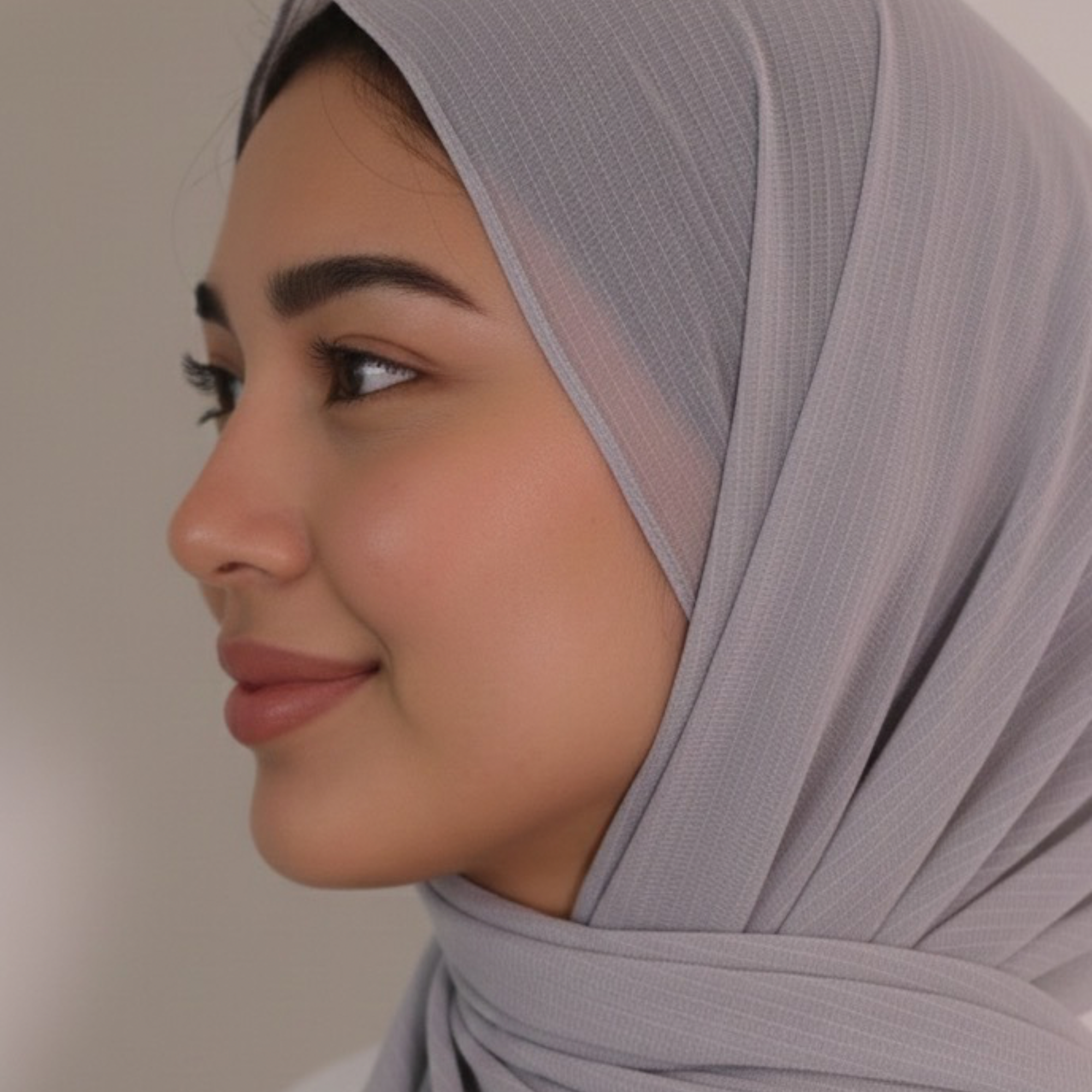 Indonesian Chiffon- Light Grey